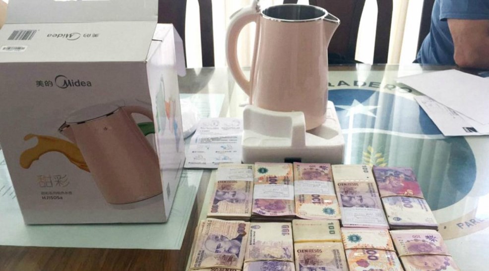 Un comerciante chino intentó sobornar a una intendenta: le dio 100 mil pesos en una pava | Actualidad