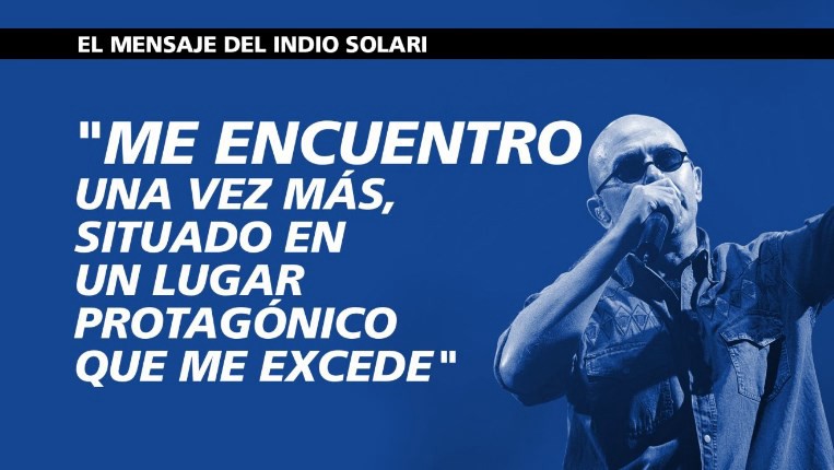 El Indio, tras el show trágico en Olavarría: "Estoy en un lugar protagónico que me excede" | Actualidad