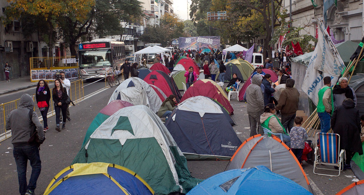 Acampe frente al Consejo Nacional de Mujeres: reclaman "respuestas concretas" por aumento de femicidios | Actualidad