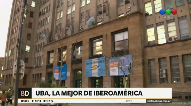 La UBA, entre las 100 universidades más prestigiosas del mundo | Actualidad