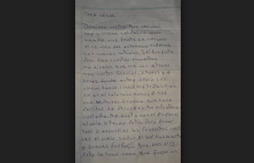 "Higui" escribió una carta: “Sufrí medio año de constantes pesadillas” | Actualidad