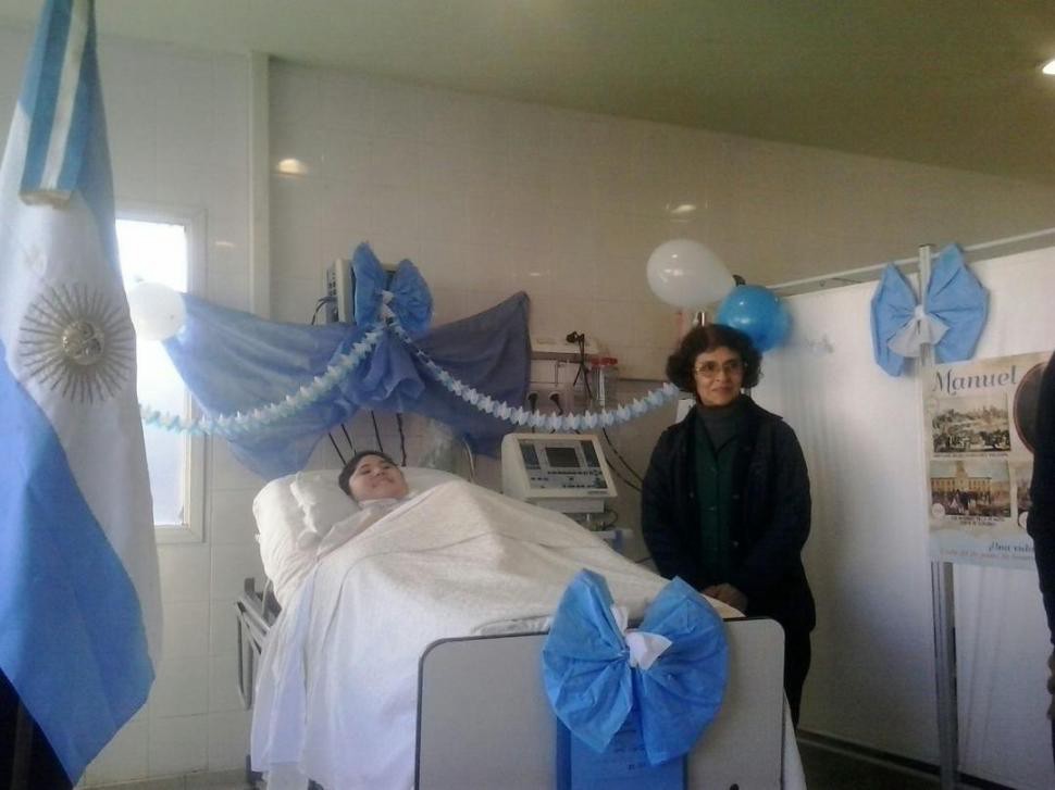 La historia del nene que hizo la promesa a la bandera desde la cama de un hospital | Actualidad