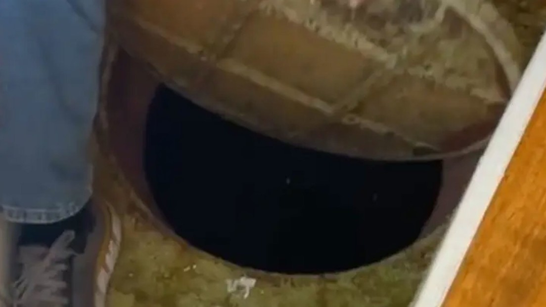 Una tiktoker retira un armario y descubre un refugio secreto | Redes