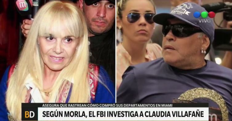 Según Matías Morla, el FBI está investigando a Claudia Villafañe | Actualidad