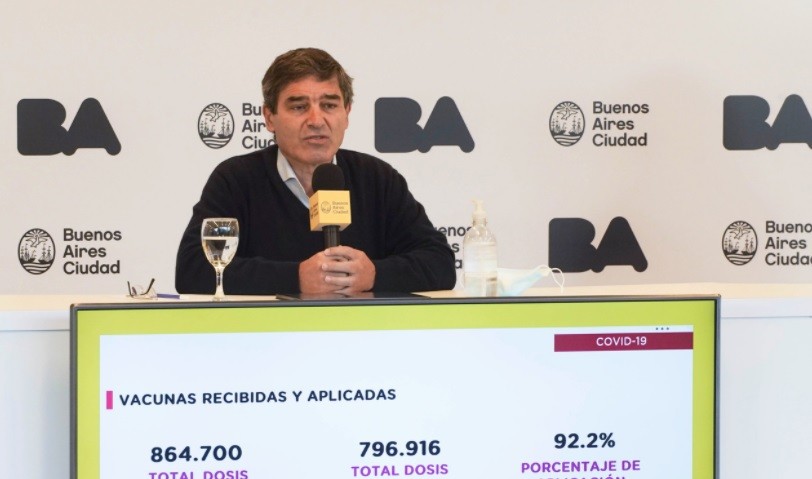 Quirós detalló cuándo se darán las segundas dosis de las vacunas en la Ciudad | Actualidad