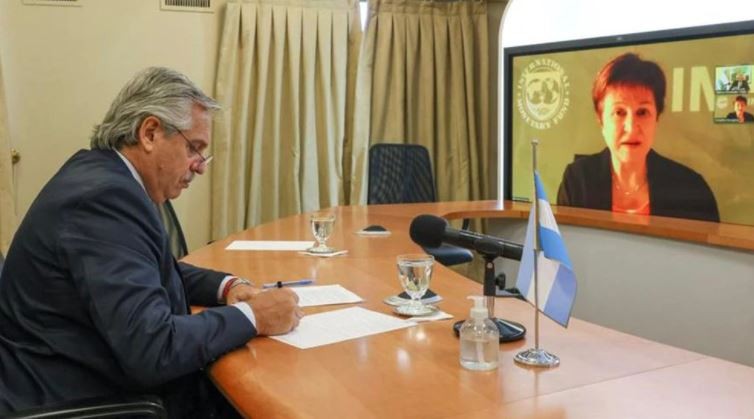 Alberto Fernández antes de la reunión con Georgieva: "Confío en que entienda el reclamo de la Argentina" | Política