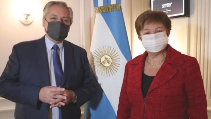 Georgieva calificó la reunión con Alberto Fernández como "muy constructiva" | Política