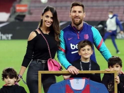 “Igualitos a mí, ¿no?”, Antonela Roccuzzo comparó el parecido de Lionel Messi con sus hijos | Espectáculos
