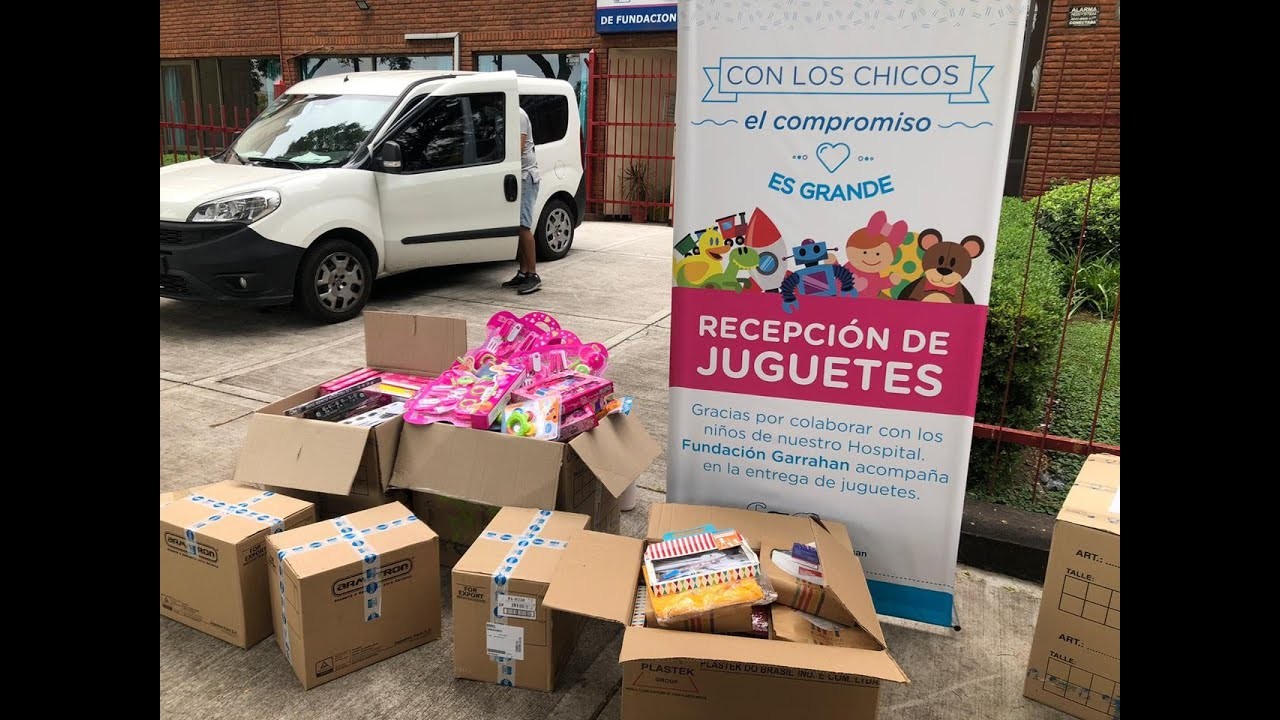 Juntan juguetes por Día del Niño en el Hospital y la Casa Garrahan | Actualidad