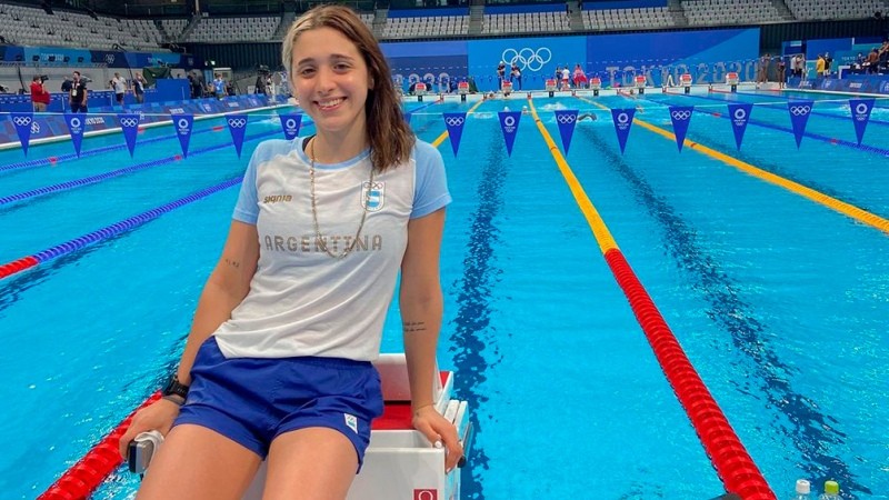 Delfina Pignatiello, la joven medallista que ilusiona en natación | Deportes