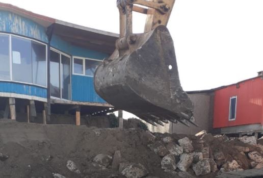 Realizan tareas de contención ante la erosión de la costa en el partido de Mar Chiquita | Actualidad