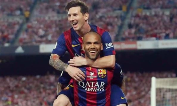 Dani Alves le respondió a Messi: "Sos el más grande, puedes superarme cuando quieras" | Deportes