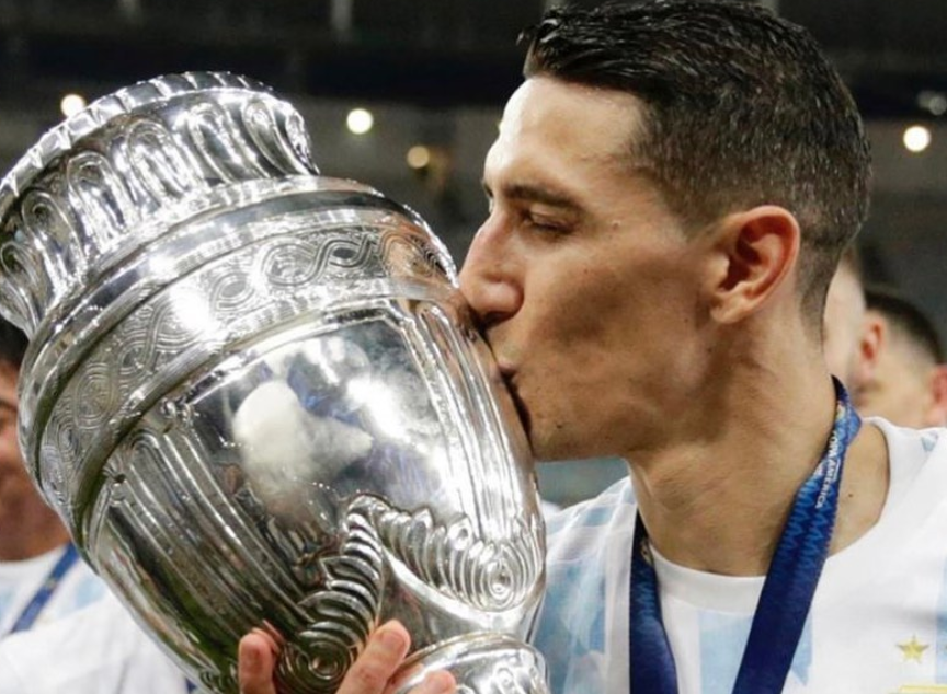 A un mes de ganar la Copa América, Ángel Di María siguió celebrando en redes sociales | Deportes