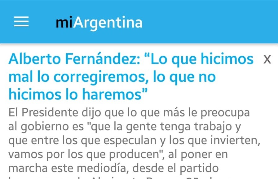 Polémica por el uso de la aplicación Mi Argentina para campaña política | Política