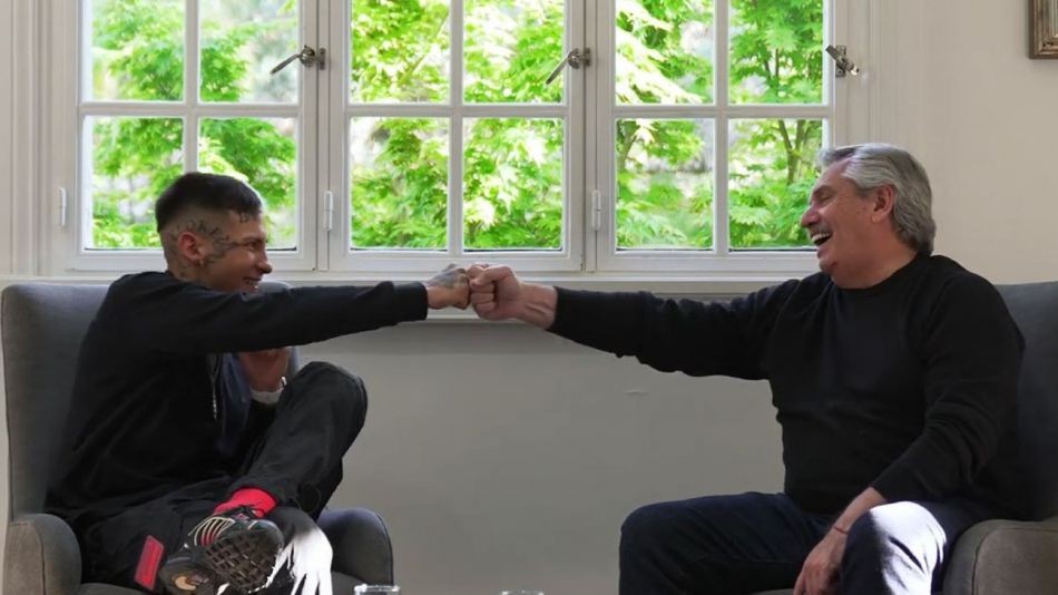 L-Gante se defendió de las críticas por su reunión con Alberto Fernández | Espectáculos