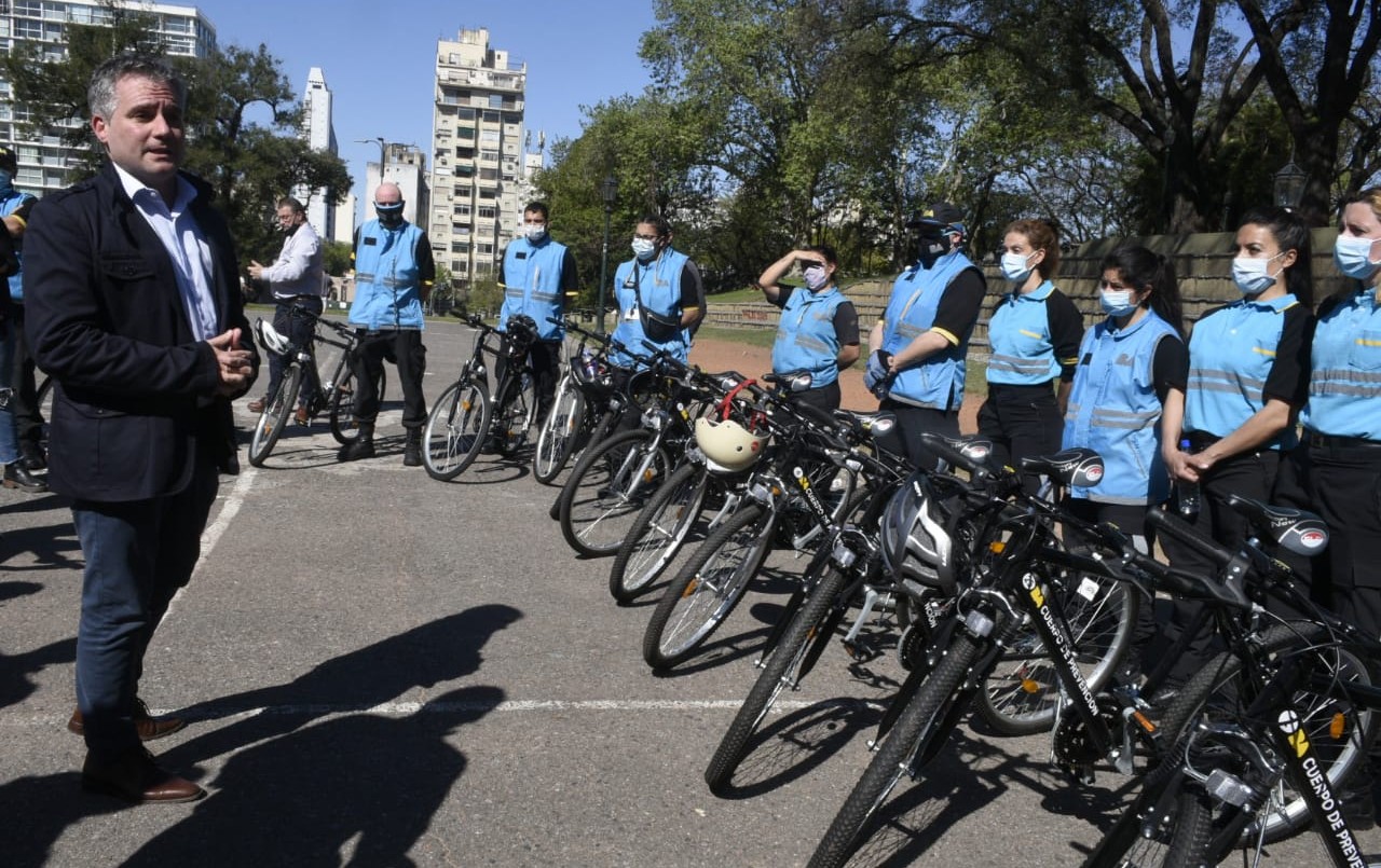 Se inauguró el Cuerpo Ciclista de los Agentes de Prevención | Actualidad