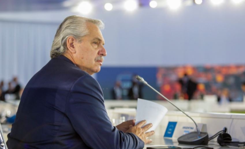 Alberto Fernández arribó a Escocia para participar de la cumbre climática COP26 | Política