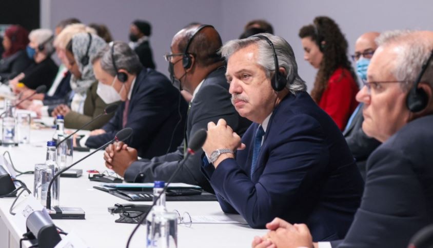 COP26: Alberto Fernández insistió en cambiar deuda externa por acción climática | Política