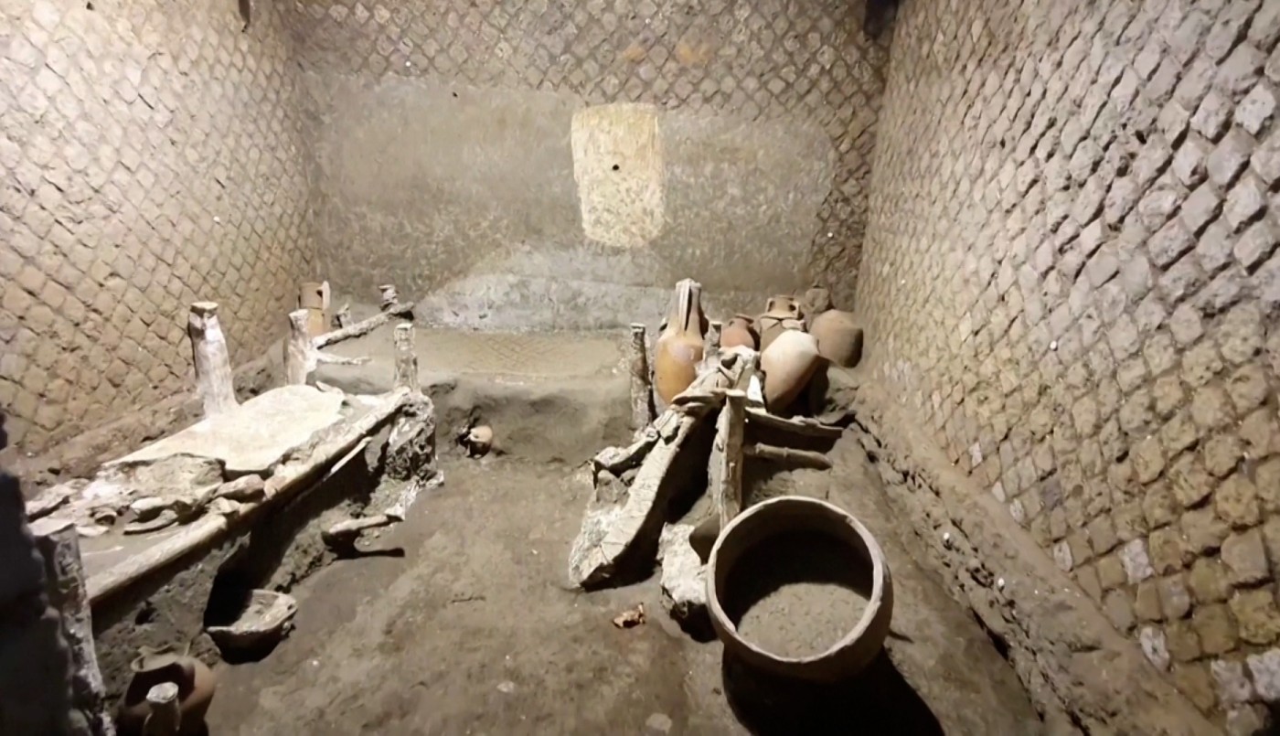Arqueólogos hallaron una "habitación de esclavos" en Pompeya | Internacionales