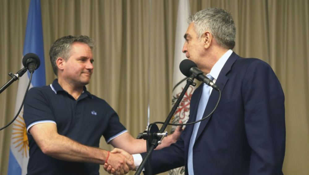 D´Alessandro se reunió con Dalbón y coincidieron: "Acá no puede haber divisiones ni grieta" | Política