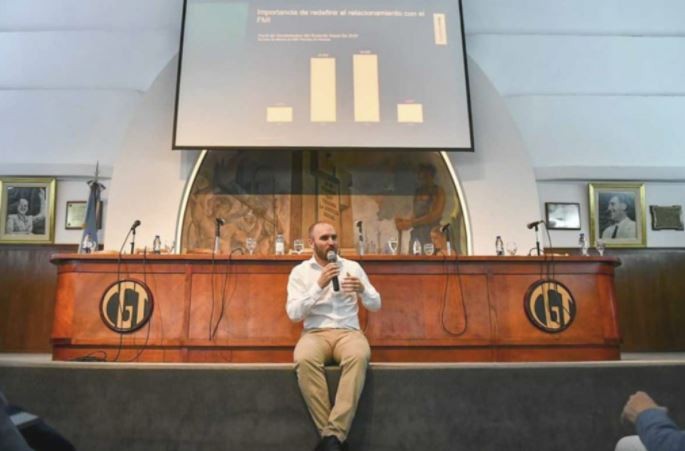 Guzmán recibió el respaldo de la CGT a la negociación con el FMI | Política