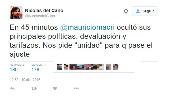 Mensajes de políticos y famosos a Macri en Twitter: entre saludos, críticas y chicanas | Política