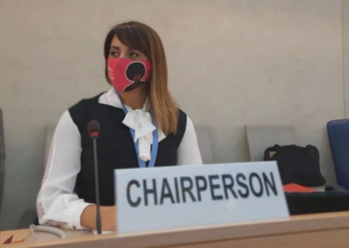 Victoria Donda viajó a Suiza para un foro de la ONU y habló ante un auditorio vacío | Política