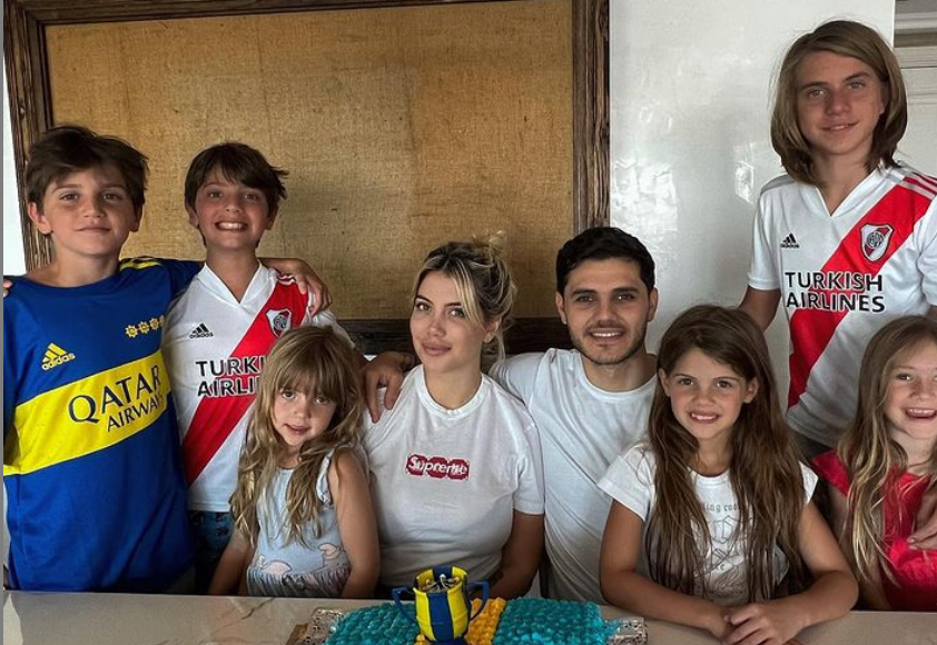 Con la torta de Joaquín como protagonista, Wanda Nara celebró el cumpleaños de su hijo en familia | Espectáculos