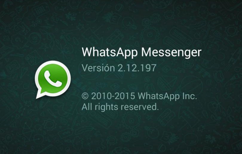 La nueva versión de WhatsApp ya está disponible, con tres novedades | Tecno