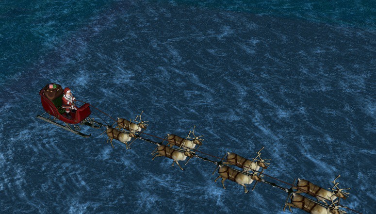 ¿Dónde está Papá Noel? Seguí su camino en la web | Tecno