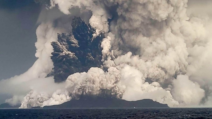 La erupción volcánica en Tonga fue "500 veces más poderosa que Hiroshima" | Clima, naturaleza y medio ambiente