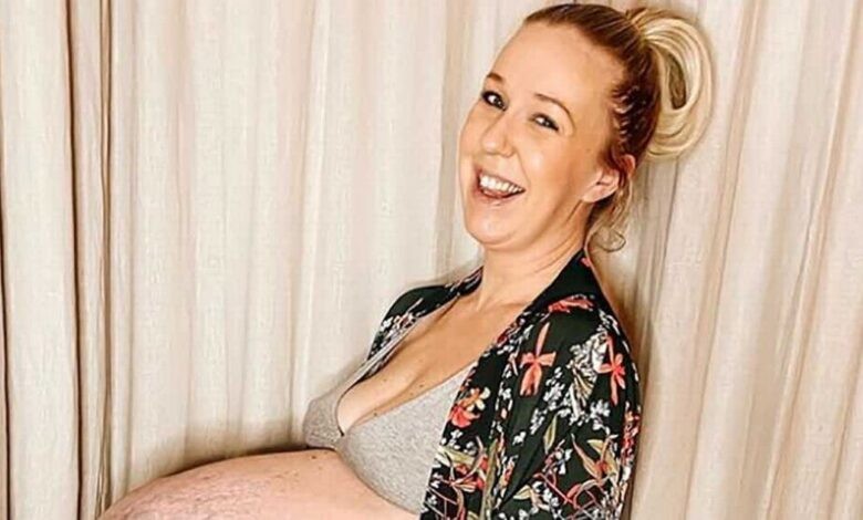La madre que se volvió viral por mostrar su panza sin filtros antes de dar a luz a trillizos | Internacionales