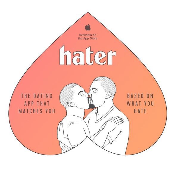 Hater, el Tinder para conocer a la gente que odia lo mismo que vos | Tecno