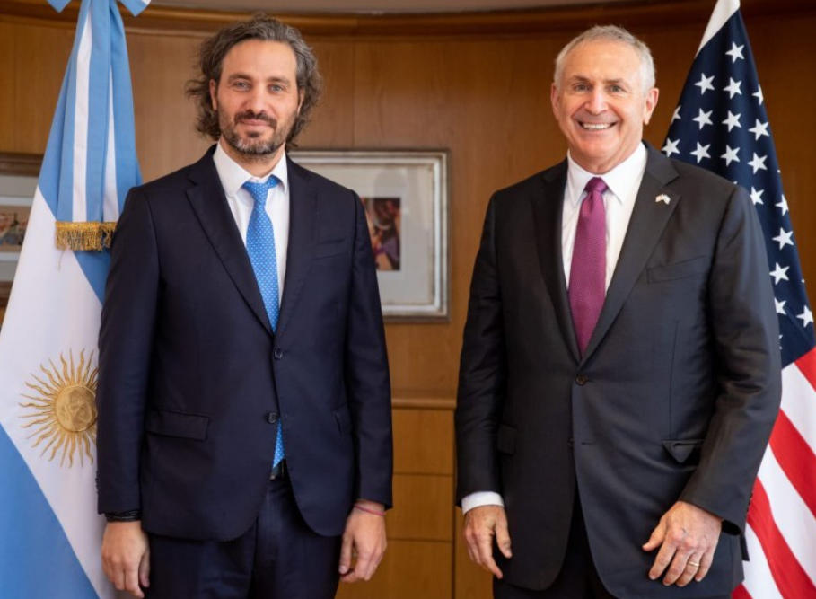 Cafiero remarcó que "hay muchos temas para mejorar" con Estados Unidos, principalmente "corregir el déficit comercial" | Política