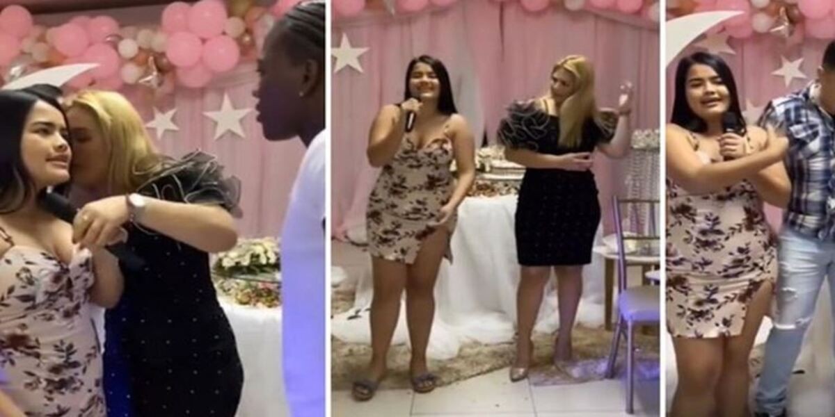 Video: le organizó una fiesta de cumpleaños a su madre y la escrachó por "robarle" el novio | Internacionales
