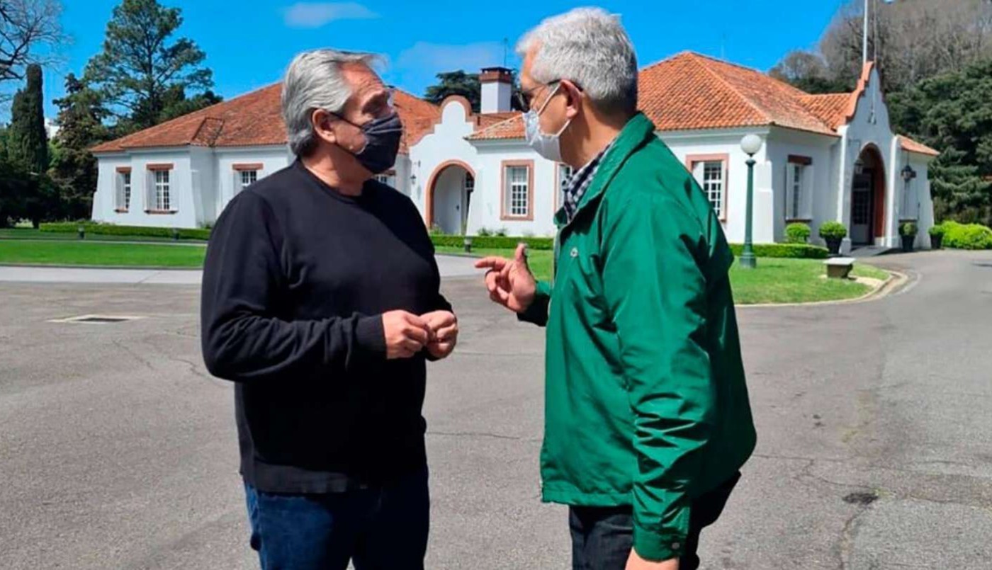 Alberto Fernández se reunió con Julián Domínguez para analizar el alza de precios de exportaciones | Política