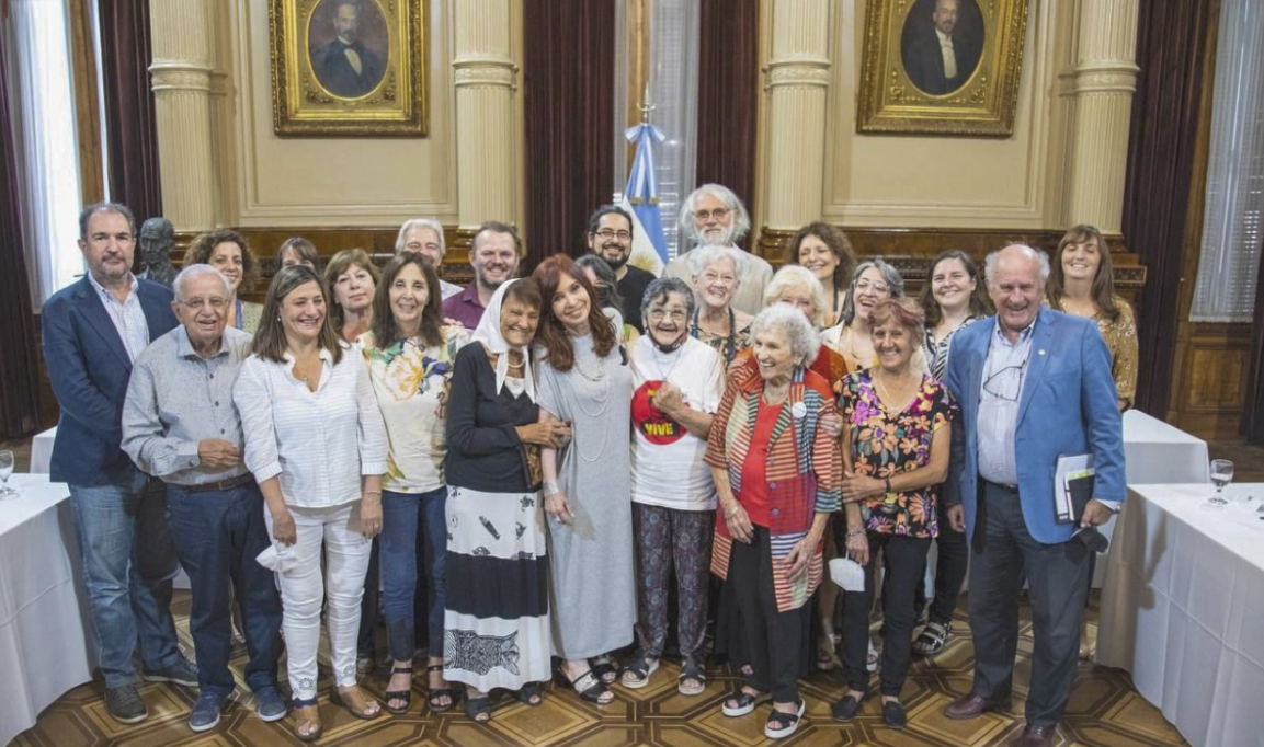 A días del 24 de Marzo, Cristina Kirchner recibió a organismos de Derechos Humanos | Política