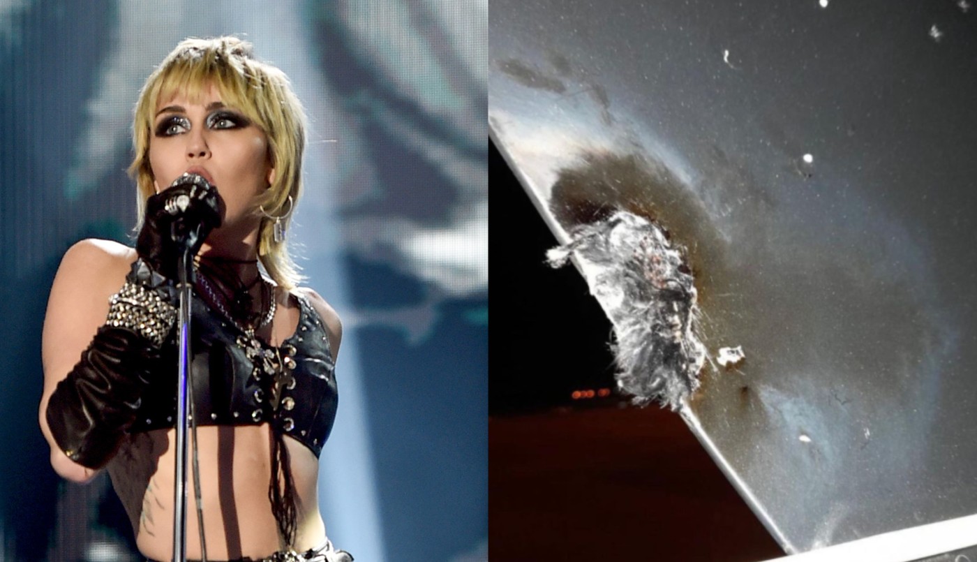 Un rayo impactó contra el avión de Miley Cyrus y debió aterrizar de emergencia en Paraguay | Espectáculos