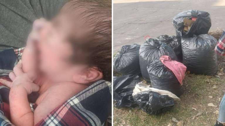 Hallaron a una beba recién nacida abandonada entre bolsas de basura en Morón | Actualidad