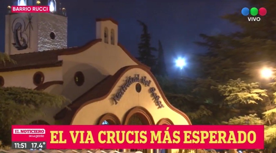 Esta noche el vía crucis del Padre Ignacio en Rosario | Actualidad