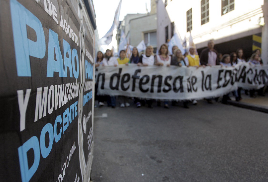 Paro docente: Baradel pide que el Gobierno "no tenga la actitud que tuvo con las tarifas" | Política