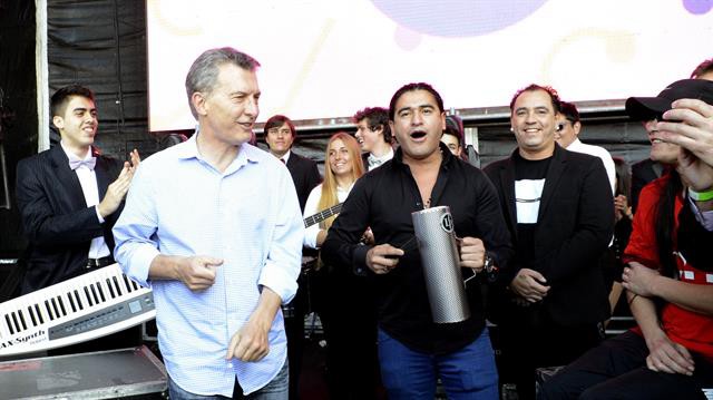 Macri bailó cumbia en Tecnópolis | Política