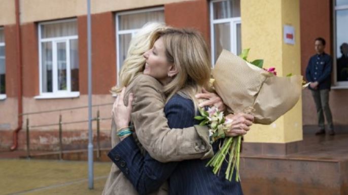 Visita sorpresa de la primera dama de los Estados Unidos a Ucrania | Internacionales