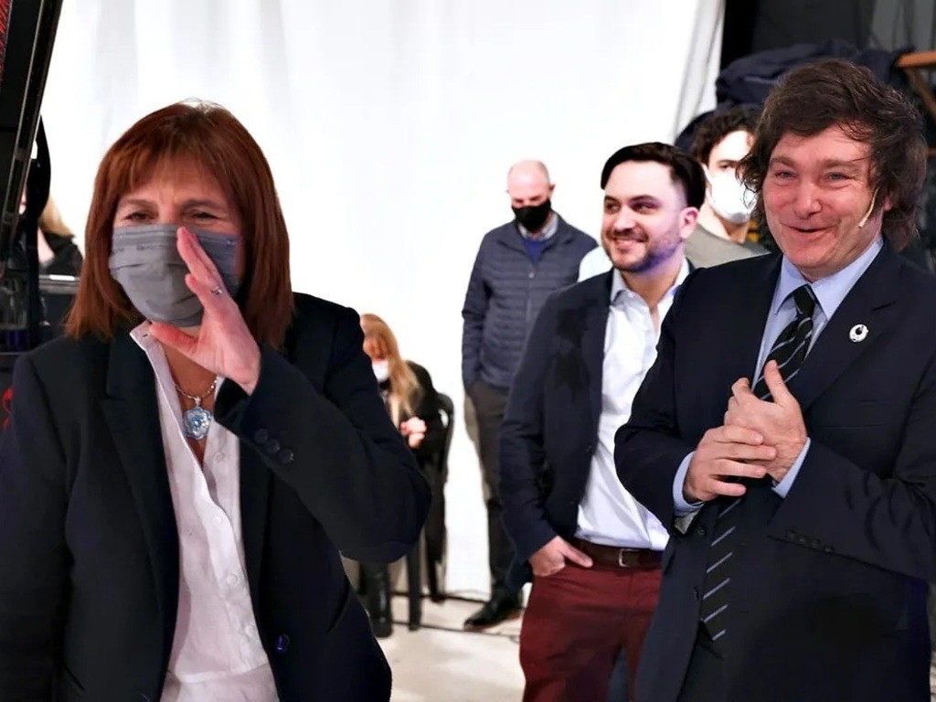 Otro guiño de Patricia Bullrich a Javier Milei: "Representa a jóvenes que creen en la libertad" | Política