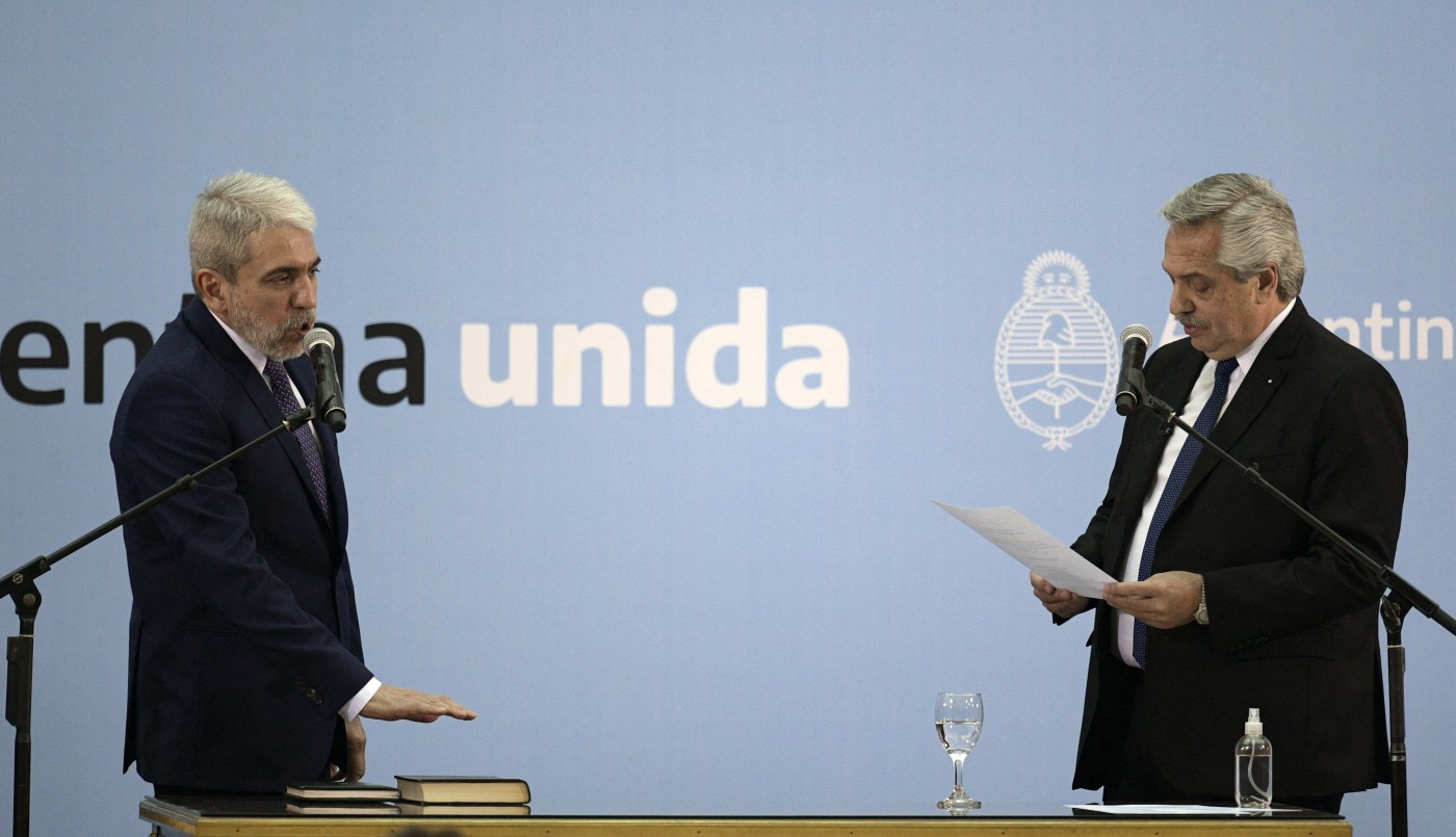 Aníbal Fernández: "El Presidente no está preocupado por el enfrentamiento con Cristina" | Política