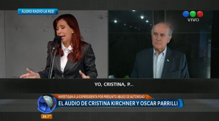 Se conoció el audio de Cristina y Parrilli por Stiuso: "¿A quién le armamos carpetazos nosotros?" | Política