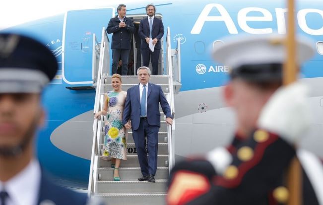 Alberto Fernández llegó a Los Ángeles para la Cumbre de las Américas | Política