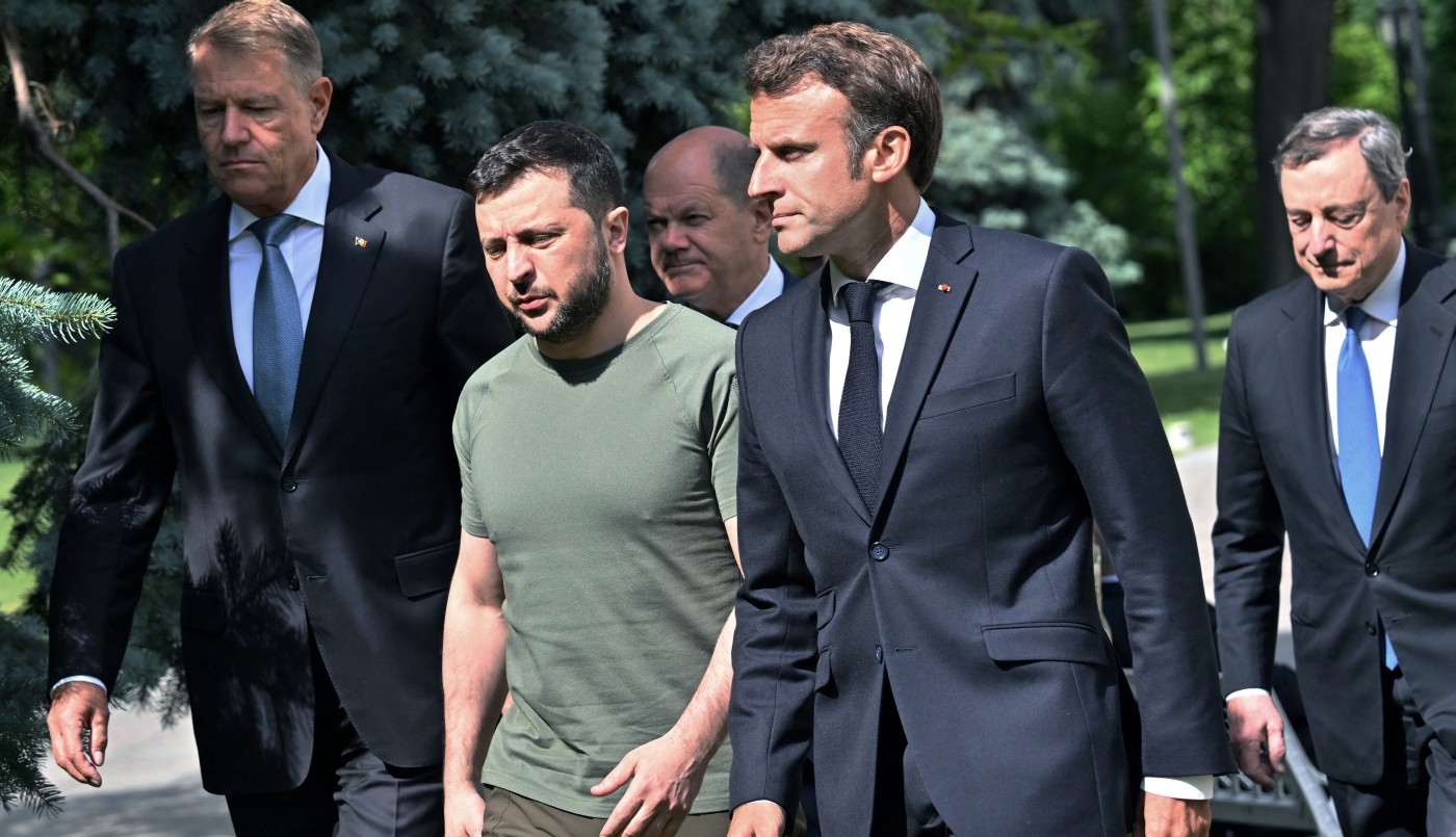 Francia, Alemania, Italia y Rumania apoyan la adhesión "inmediata" de Ucrania a la Unión Europea | Internacionales