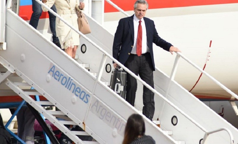 Fernández llegó a Munich para participar del G7 | Política