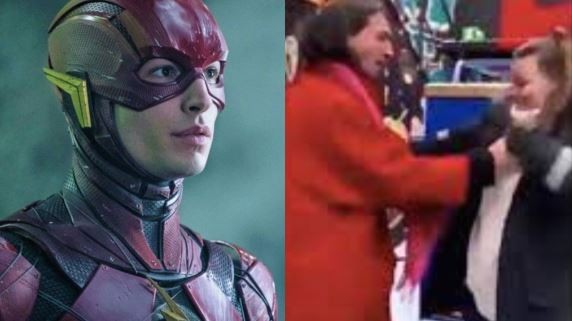 Rompió el silencio la fan que Ezra Miller tomó por el cuello y trató de asfixiar | Espectáculos